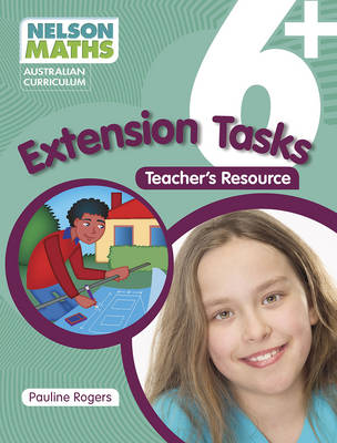 Book cover for Nelson Maths Australian Curriculum 6+ Extension Task Resource Book