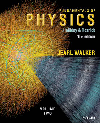 Book cover for Fundamentals of Physics 10e, Volume 2 + Wileyplus Registration Card