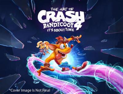 Book cover for The Art of Crash Bandicoot 4: It's About Time