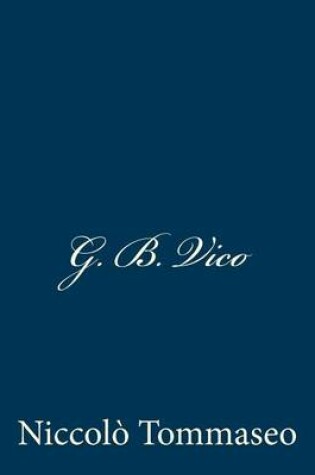 Cover of G. B. Vico