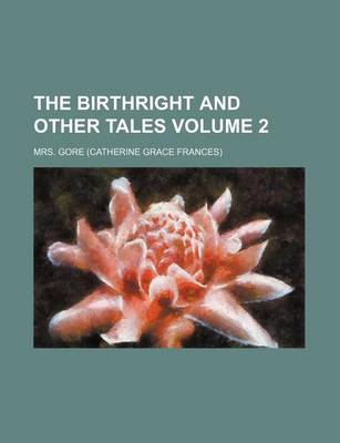 Book cover for The Birthright and Other Tales Volume 2