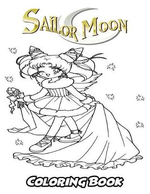 Book cover for Sailor Moon Coloring Book