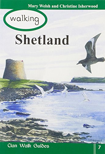 Book cover for Walking Shetland