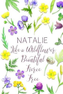 Book cover for Natalie Like a Wildflower Beautiful Fierce Free