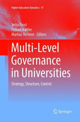 Cover of Multi-Level Governance in Universities