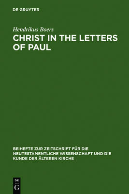 Cover of Christ in the Letters of Paul