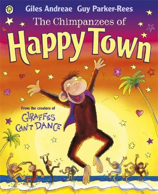 Book cover for The Chimpanzees of Happy Town