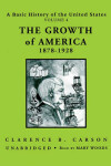 Book cover for The Growth of America 1878-1928