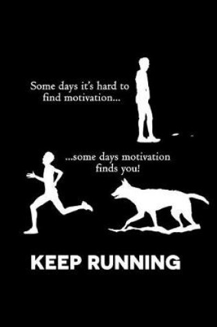 Cover of Some Days Is Hard to Find Motivation, Some Days Motivates Finds You! Keep Running