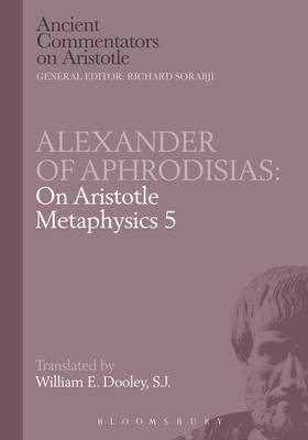 Book cover for On Aristotle "Metaphysics 5"