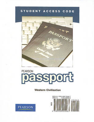 Book cover for Pearson Passport -- Standalone Access Card -- for Western Civilization