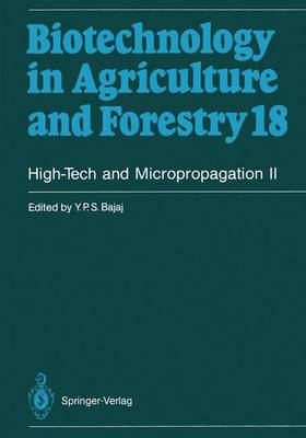 Cover of High-Tech and Micropropagation