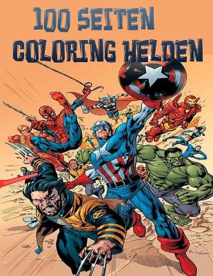 Book cover for 100 Seiten Coloring Helden