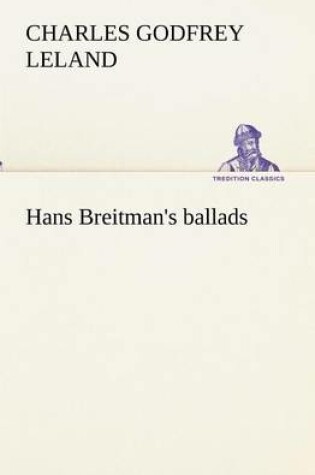 Cover of Hans Breitman's ballads