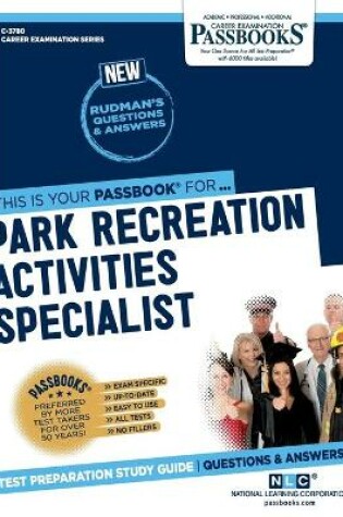 Cover of Park Recreation Activities Specialist