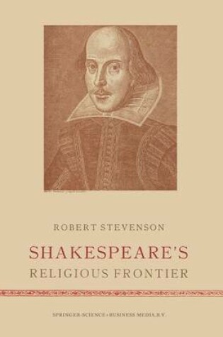 Cover of Shakespeare's Religious Frontier
