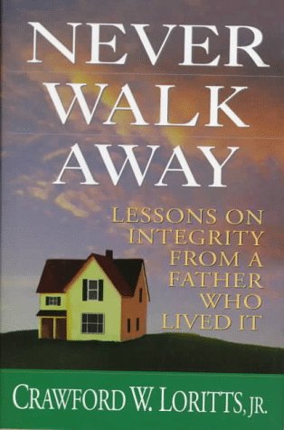 Book cover for Never Walk Away