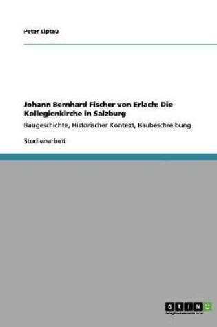 Cover of Johann Bernhard Fischer von Erlach