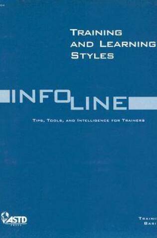 Cover of Training and Learning Styles