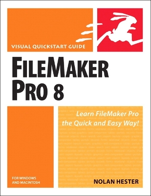 Book cover for FileMaker Pro 8 for Windows and Macintosh