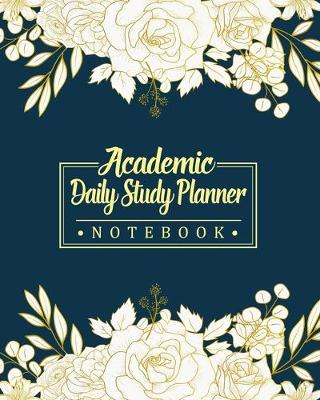 Book cover for Academic Daily Study Planner