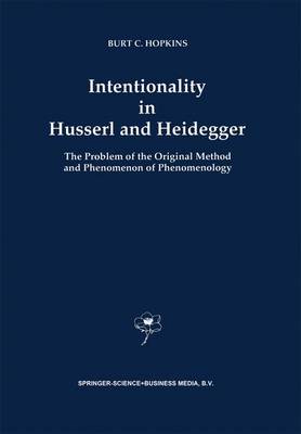 Book cover for Intentionality in Husserl and Heidegger