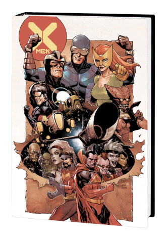 Book cover for X-Men by Jonathan Hickman Omnibus