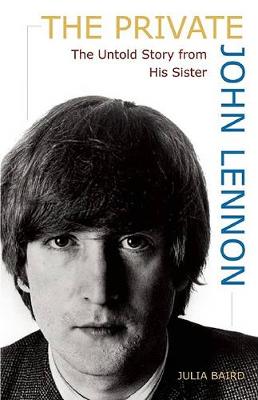 Book cover for The Private John Lennon