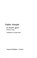 Cover of Pablo Neruda