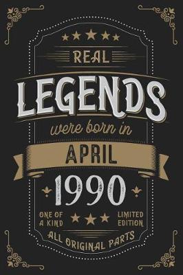 Book cover for Real Legendes were born in April 1990