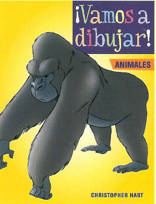 Book cover for Kids Draw Animals (Spanish Edition)