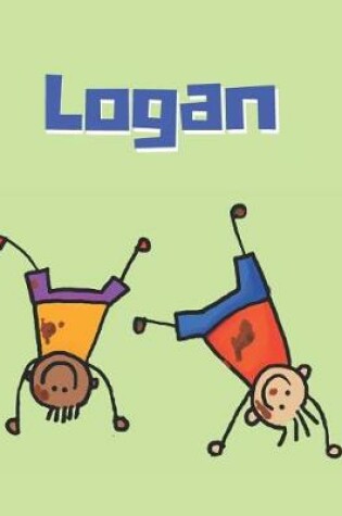 Cover of Logan Personalized Sketchbook Journal Notebook