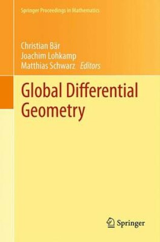 Cover of Global Differential Geometry