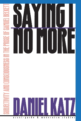 Cover of Saying ""I"" No More