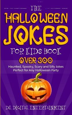 Book cover for The Halloween Jokes for Kids Book