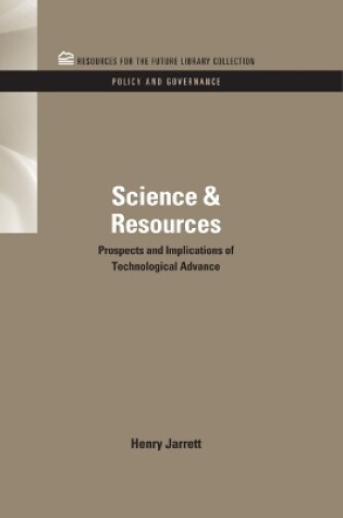 Cover of Science & Resources