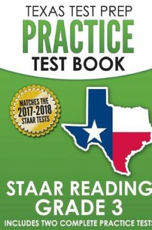 Cover of TEXAS TEST PREP Practice Test Book STAAR Reading Grade 3