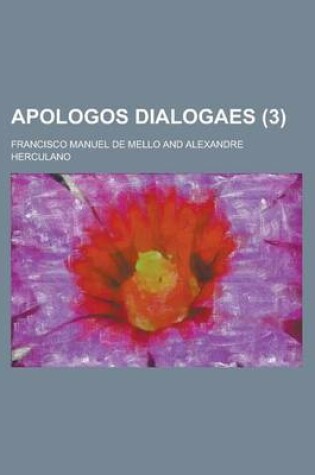 Cover of Apologos Dialogaes (3)