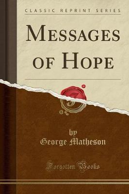 Book cover for Messages of Hope (Classic Reprint)