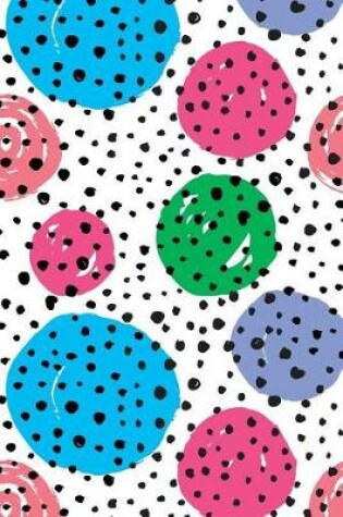 Cover of Journal Notebook Circles and Spots Pattern 3