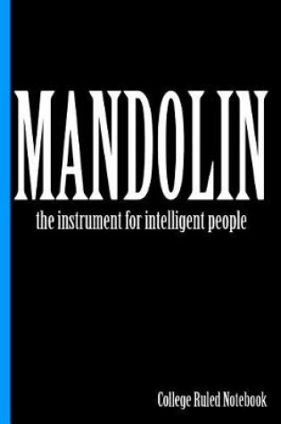 Cover of Mandolin, the Instrument for Intelligent People