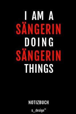 Book cover for Notizbuch fur Sanger / Sangerin