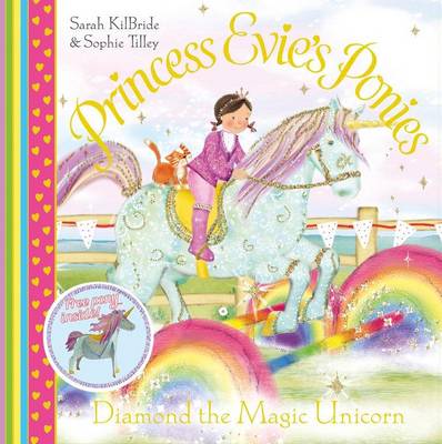 Book cover for Princess Evie's Ponies: Diamond the Magic Unicorn