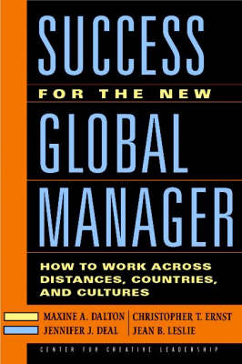 Cover of Success for the New Global Manager