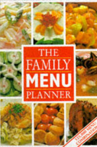 Cover of Family Menu Planner