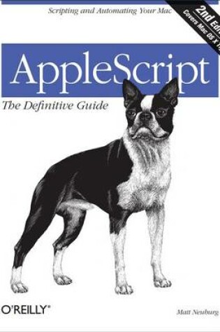 Cover of Applescript: The Definitive Guide