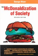 Book cover for The McDonaldization of Society