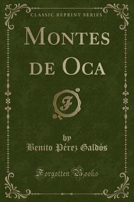 Book cover for Montes de Oca (Classic Reprint)