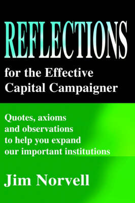 Book cover for Reflections for the Effective Capital Campaigner