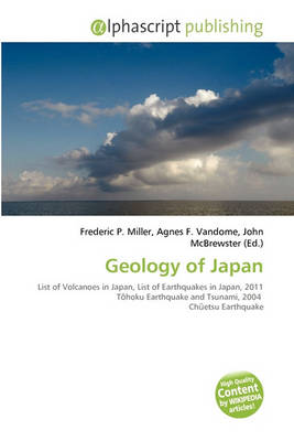 Book cover for Geology of Japan